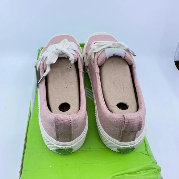 Cariuma Unisex Oca Low Canvas Sneaker Casual Shoes Lace-Up Rose Pink Size 5/6.5 - Picture 6 of 7